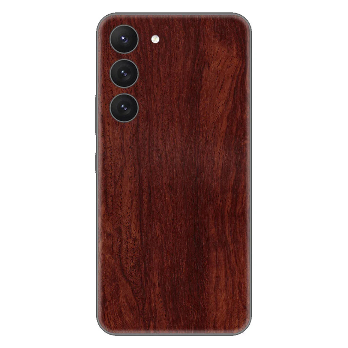 Galaxy S23 Plus Wood Series Mahogany Skin