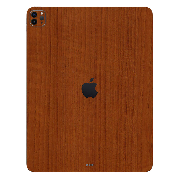 iPad Pro 12.9 Gen 6 Wood Series Teak Skin