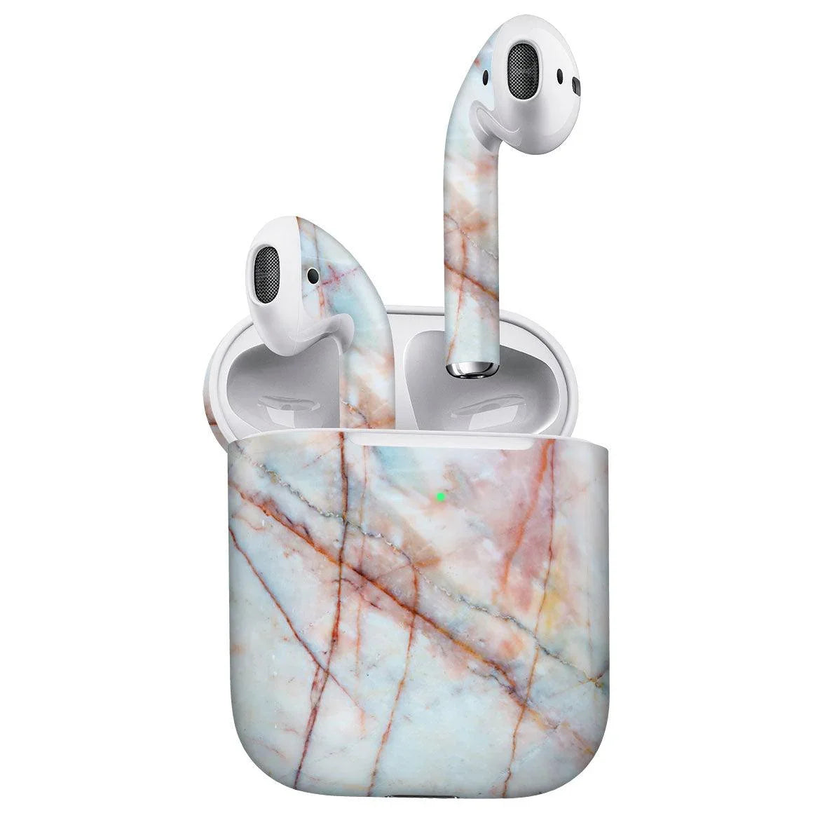 AirPods Gen 2 Marble Series Skins - Slickwraps
