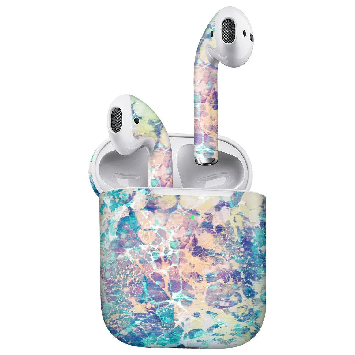 AirPods Gen 2 Marble Series Skins - Slickwraps