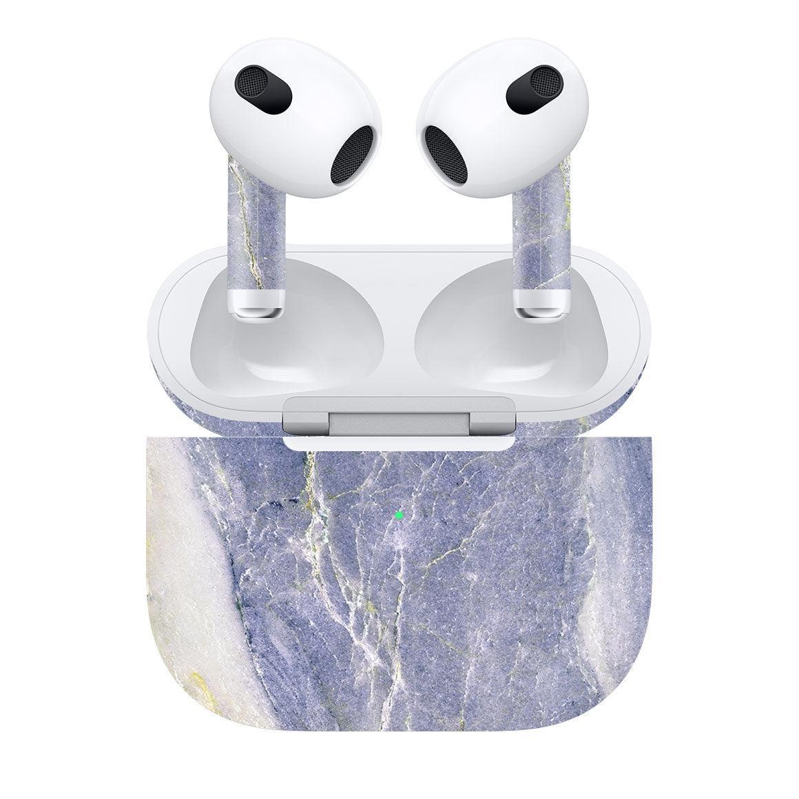 AirPods Gen 3 Marble Series Skins - Slickwraps