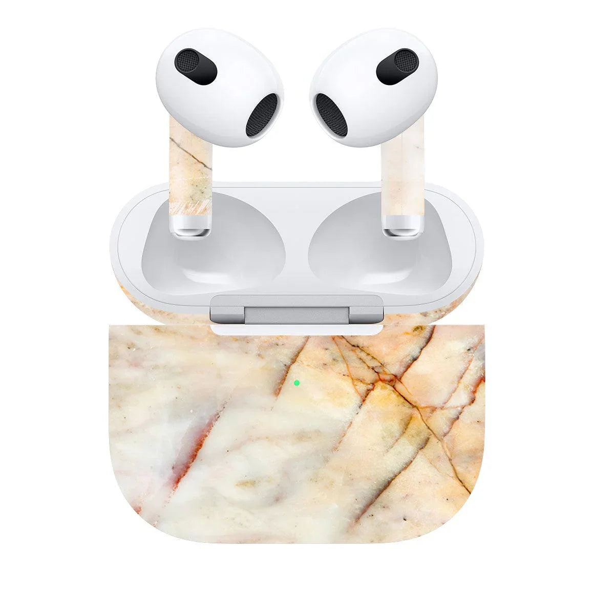 AirPods Gen 3 Marble Series Skins - Slickwraps