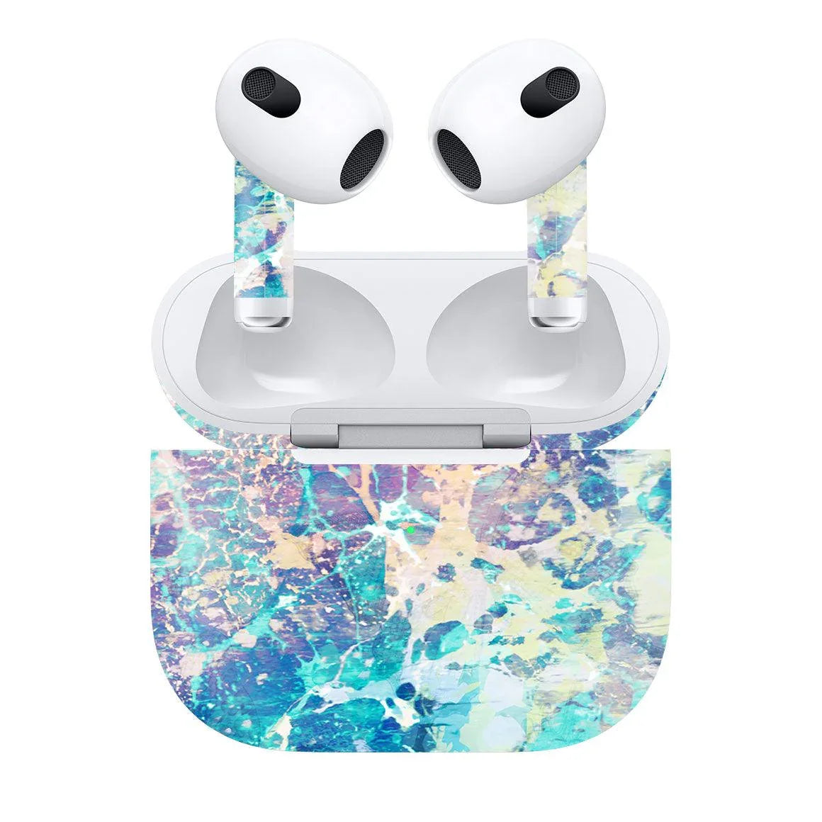AirPods Gen 3 Marble Series Skins - Slickwraps