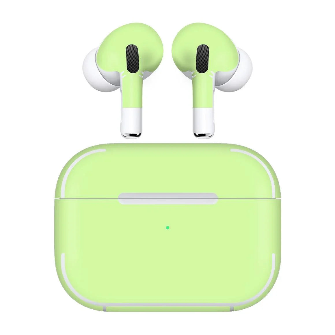 AirPods Pro (2nd Gen) Green Glow Skin - Slickwraps