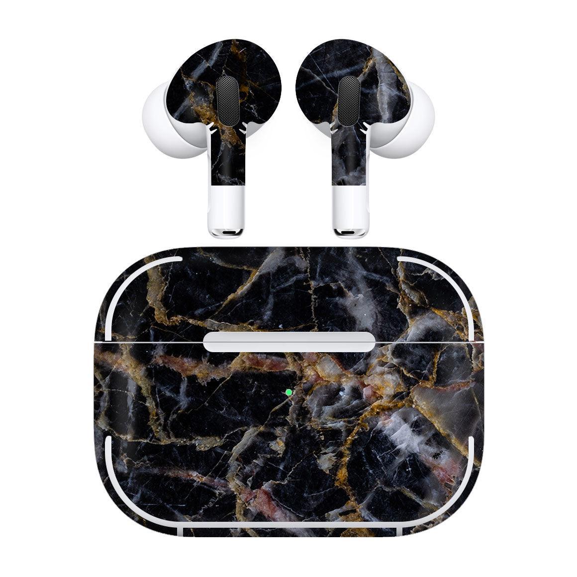 AirPods Pro (2nd Gen) Marble Series Skins - Slickwraps