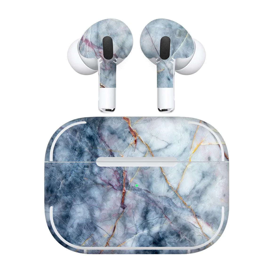 AirPods Pro (2nd Gen) Marble Series Skins - Slickwraps
