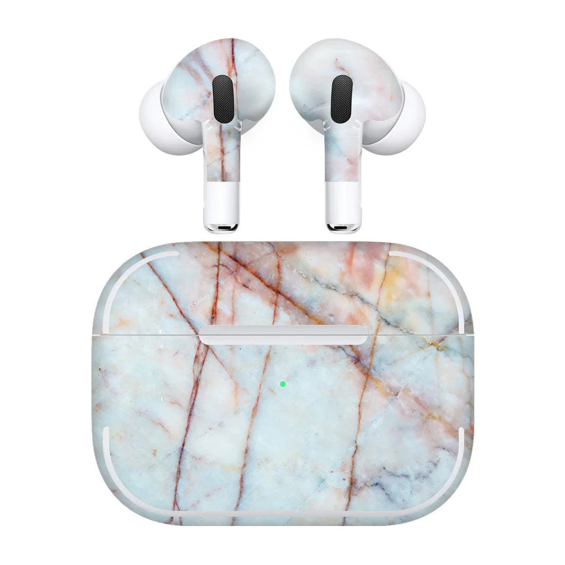 AirPods Pro (2nd Gen) Marble Series Skins - Slickwraps