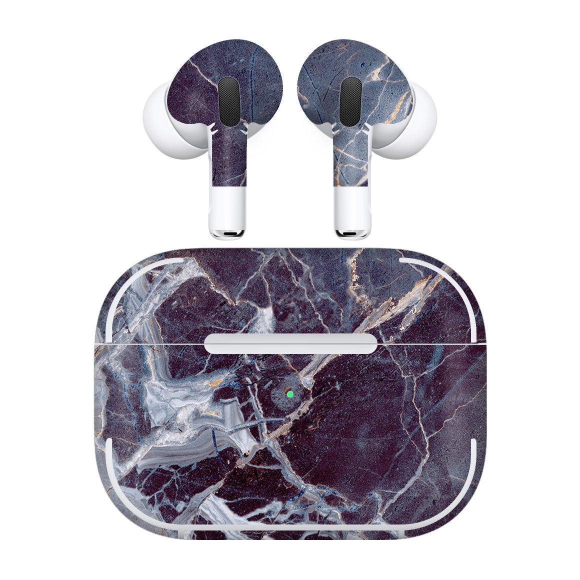 AirPods Pro (2nd Gen) Marble Series Skins - Slickwraps
