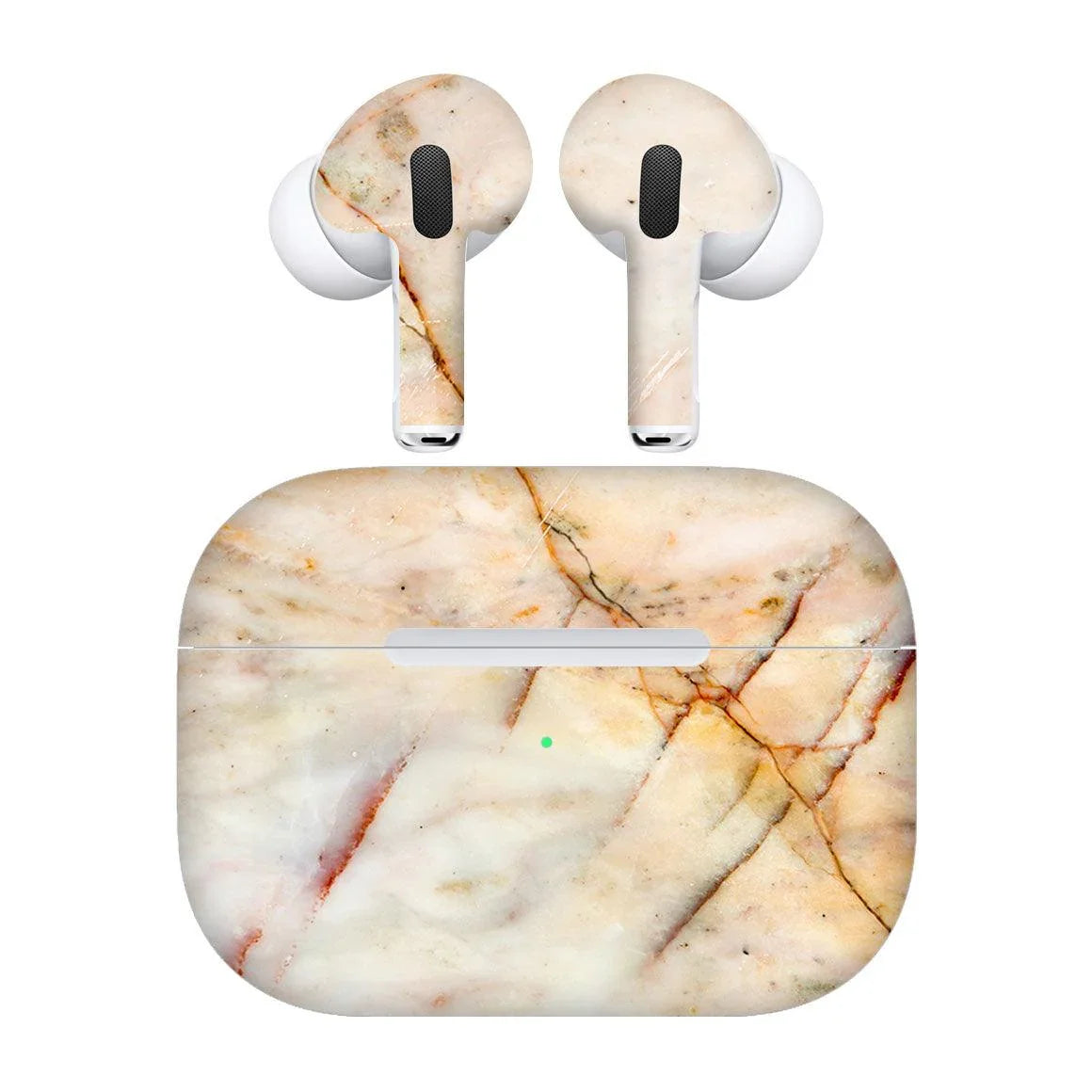 AirPods Pro Marble Series Skins - Slickwraps
