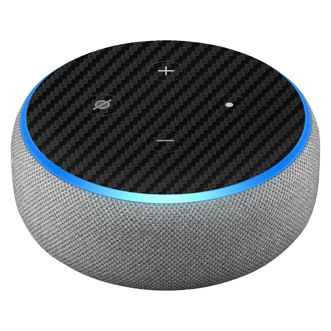 Amazon Echo Dot Gen 3 Carbon Series Skins - Slickwraps