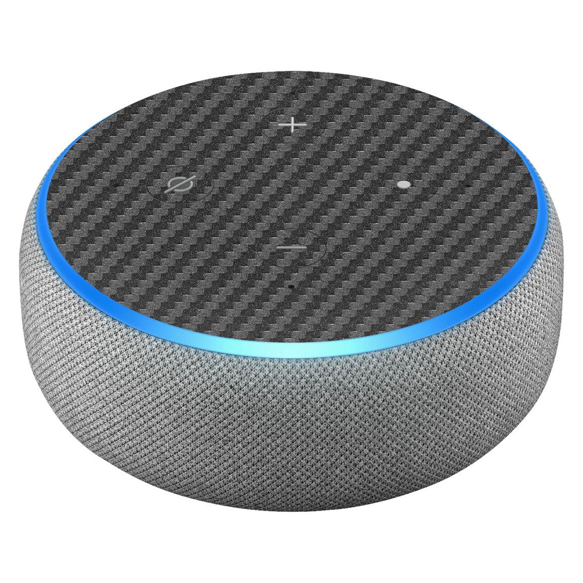 Amazon Echo Dot Gen 3 Carbon Series Skins Slickwraps
