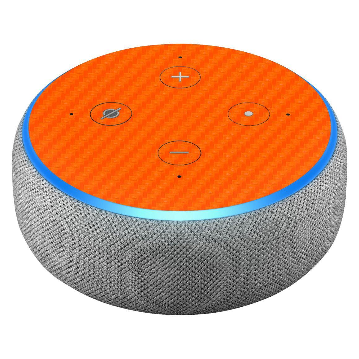 Amazon Echo Dot Gen 3 Carbon Series Skins - Slickwraps