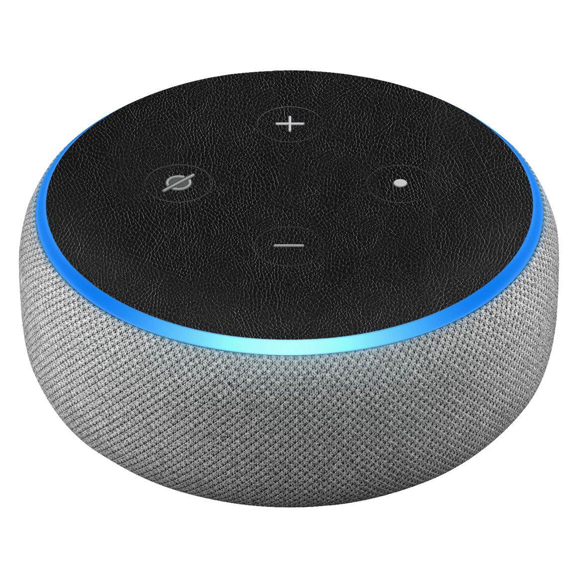 Amazon Echo Dot Gen 3 Leather Series Skins - Slickwraps