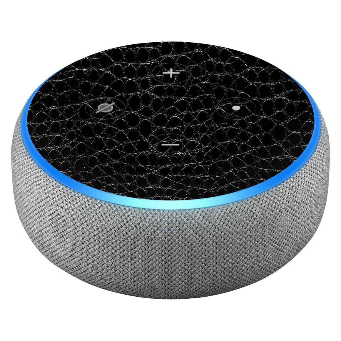 Amazon Echo Dot Gen 3 Leather Series Skins - Slickwraps