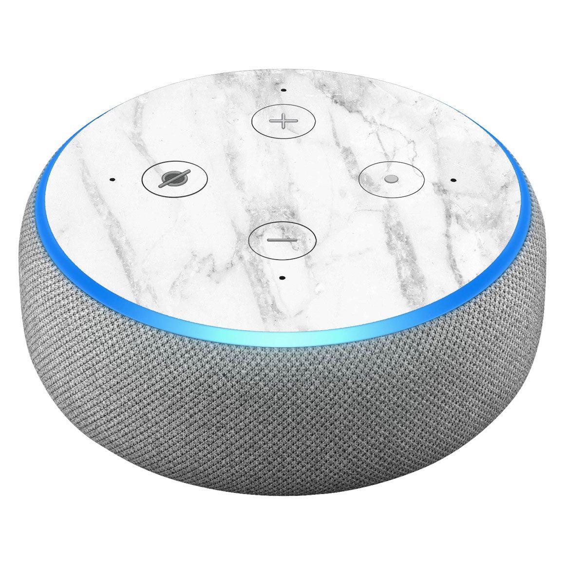 Amazon Echo Dot Gen 3 Marble Series Skins - Slickwraps