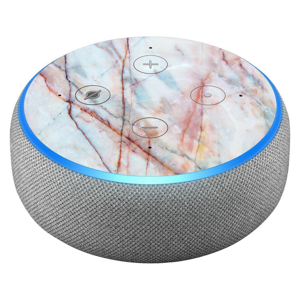 Amazon Echo Dot Gen 3 Marble Series Skins - Slickwraps