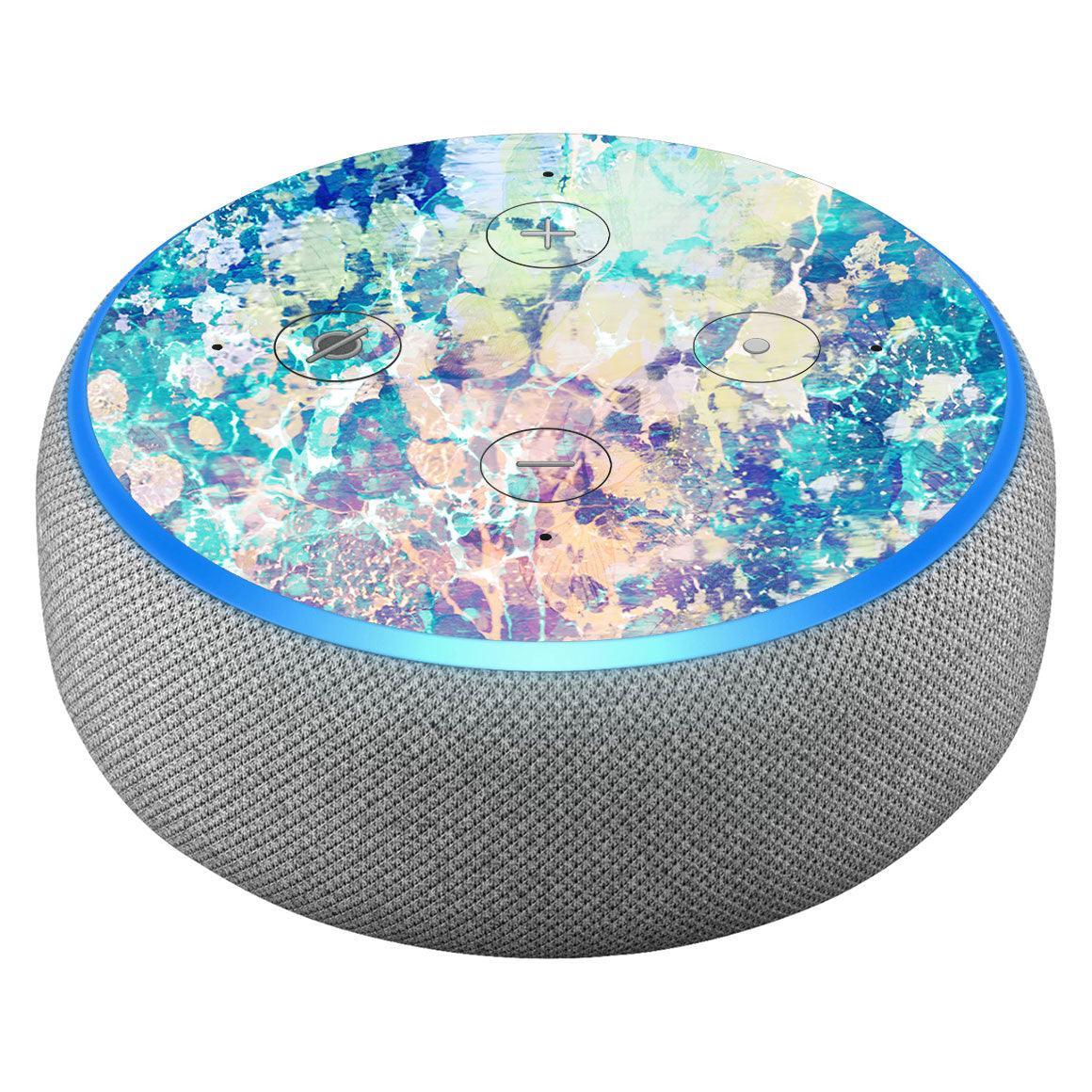 Amazon Echo Dot Gen 3 Marble Series Skins - Slickwraps