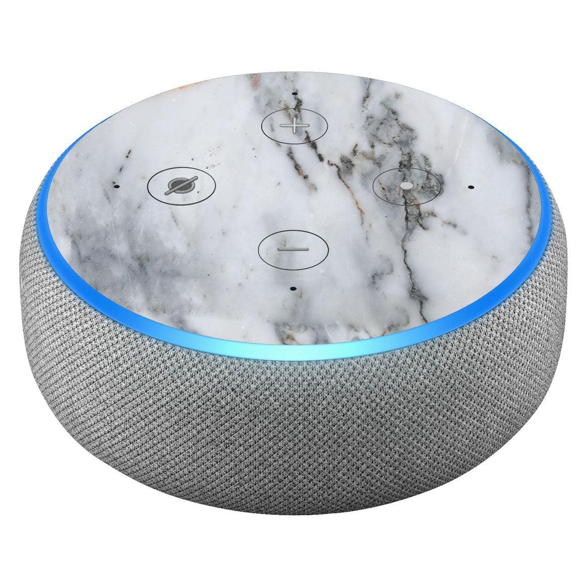 Amazon Echo Dot Gen 3 Marble Series Skins - Slickwraps