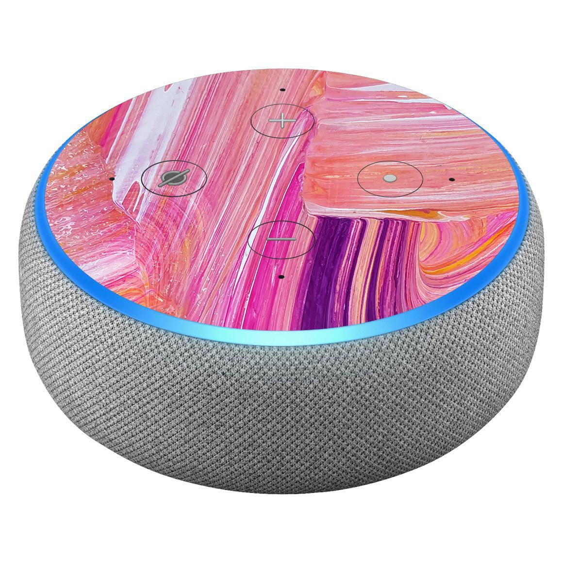 Amazon Echo Dot Gen 3 Oil Paint Series Skins - Slickwraps