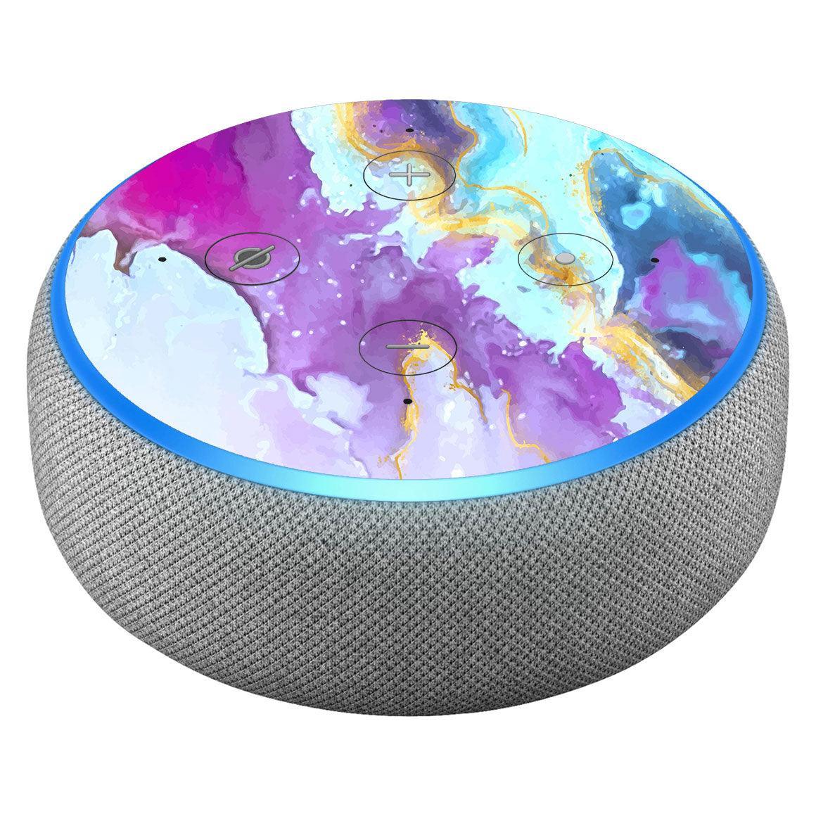 Amazon Echo Dot Gen 3 Oil Paint Series Skins - Slickwraps