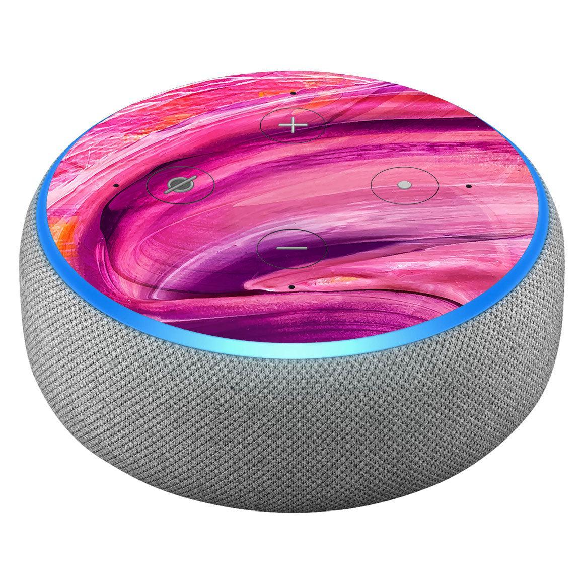 Amazon Echo Dot Gen 3 Oil Paint Series Skins - Slickwraps