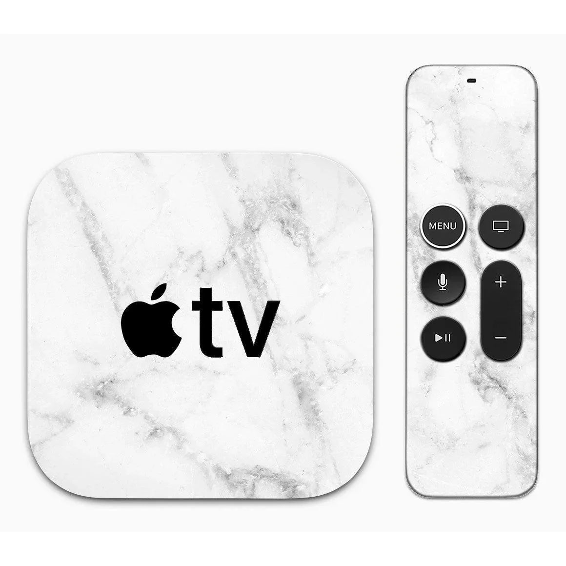 Apple TV 4K Gen 1 Marble Series Skins - Slickwraps