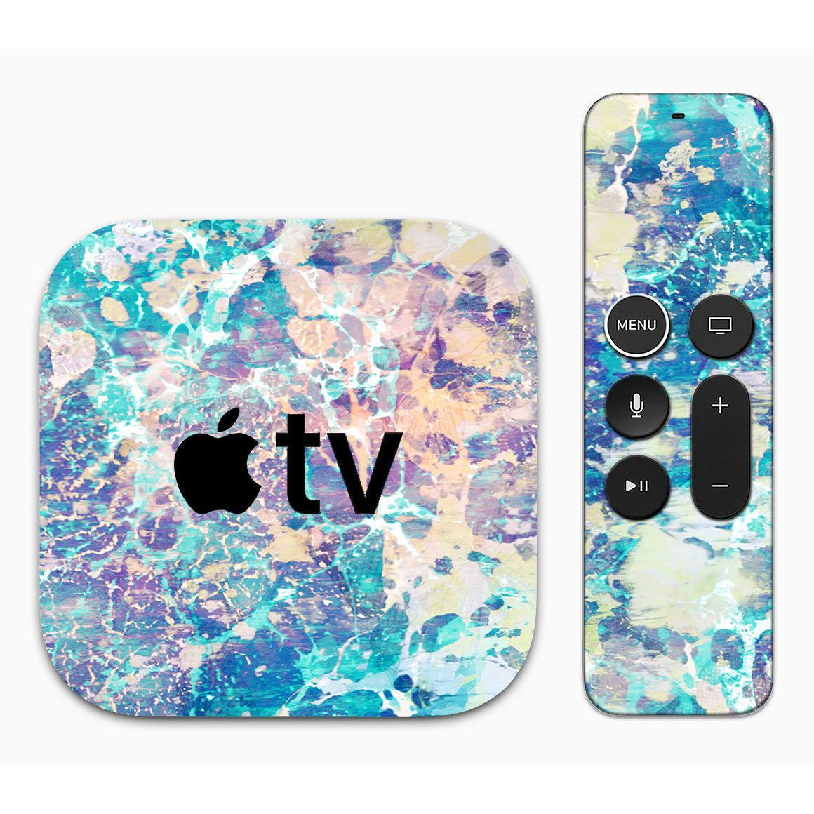 Apple TV 4K Gen 1 Marble Series Skins - Slickwraps