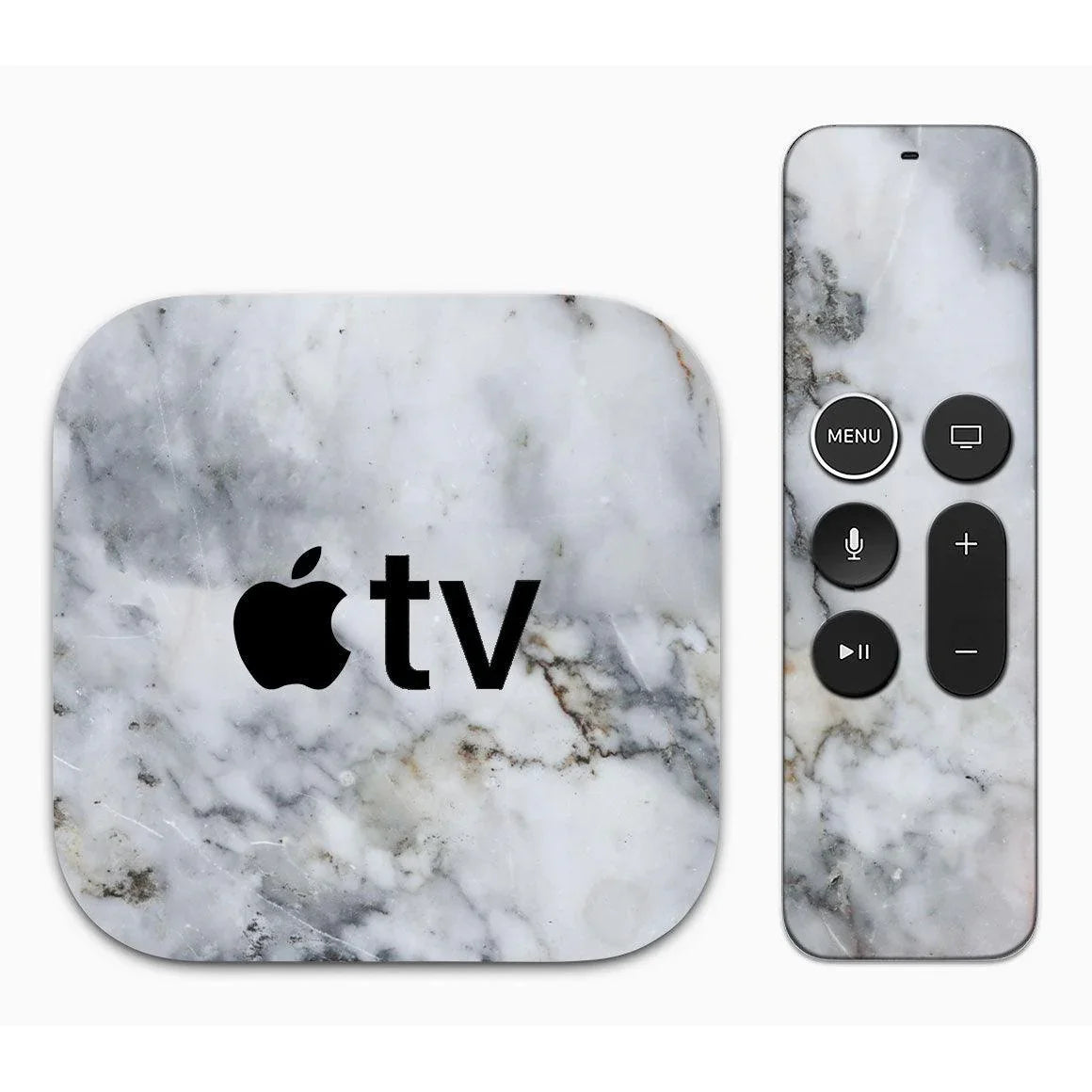 Apple TV 4K Gen 1 Marble Series Skins - Slickwraps
