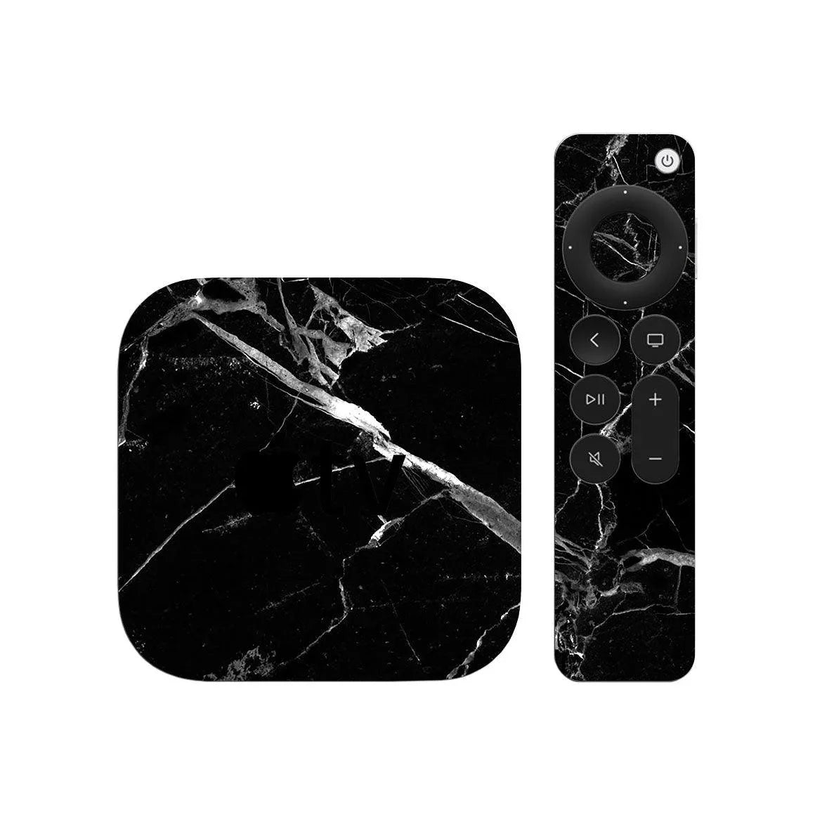 Apple TV 4K Gen 2 Marble Series Skins - Slickwraps