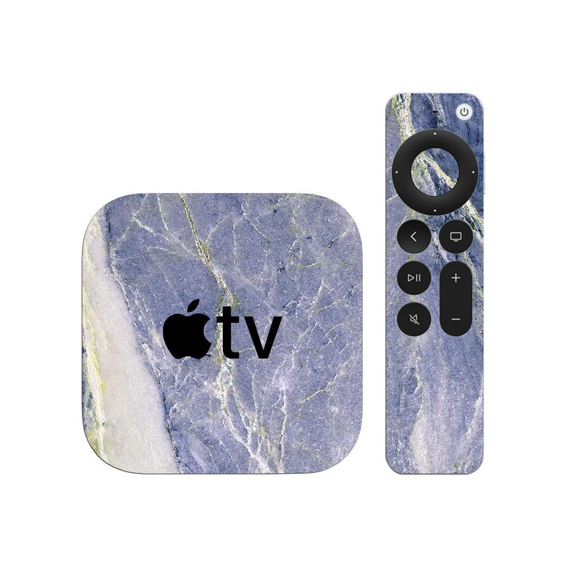 Apple TV 4K Gen 2 Marble Series Skins - Slickwraps