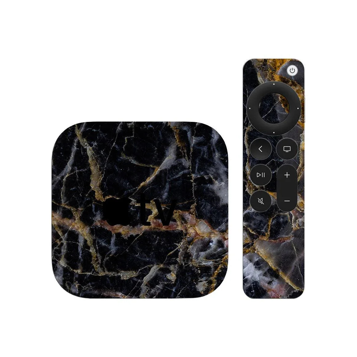 Apple TV 4K Gen 2 Marble Series Skins - Slickwraps