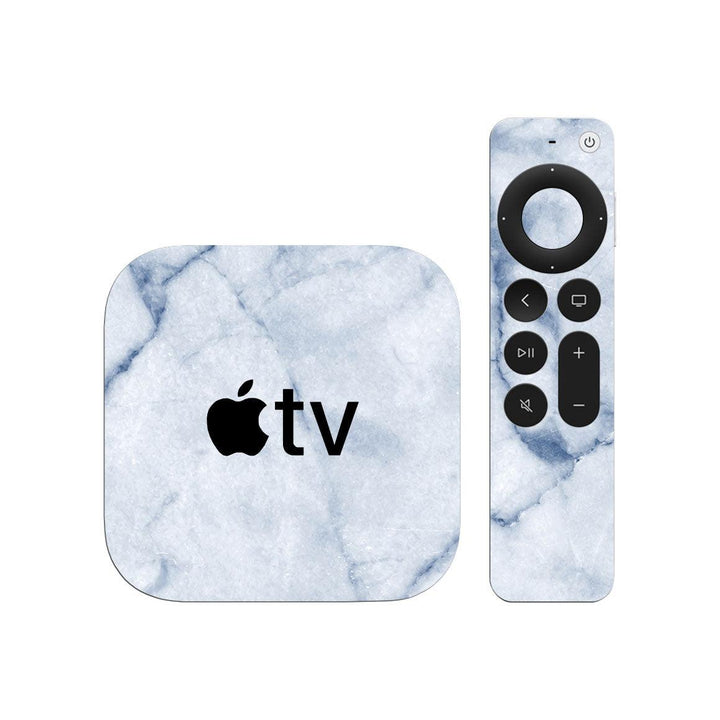 Apple TV 4K Gen 2 Marble Series Skins - Slickwraps