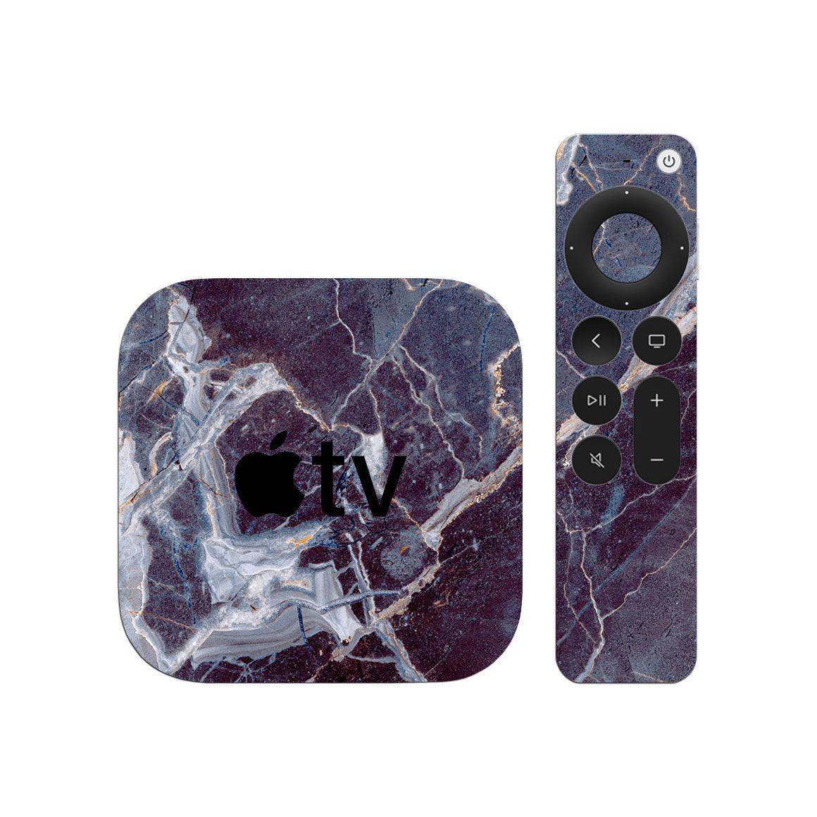 Apple TV 4K Gen 2 Marble Series Skins - Slickwraps