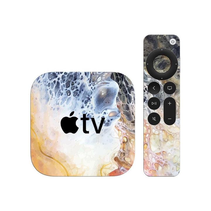 Apple TV 4K Gen 2 Oil Paint Series Skins - Slickwraps