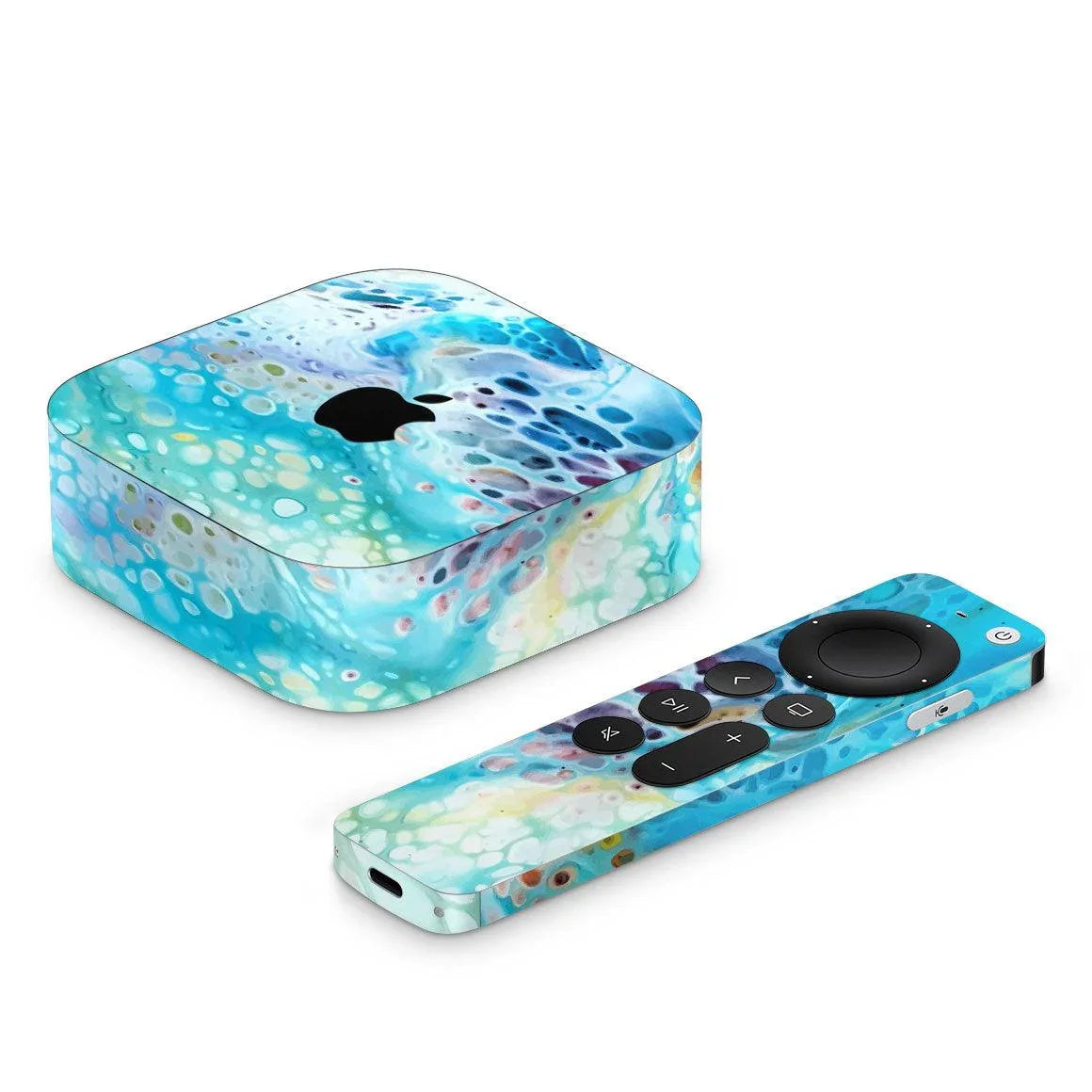 Apple TV 4K Gen 3 Oil Paint Series Skins - Slickwraps