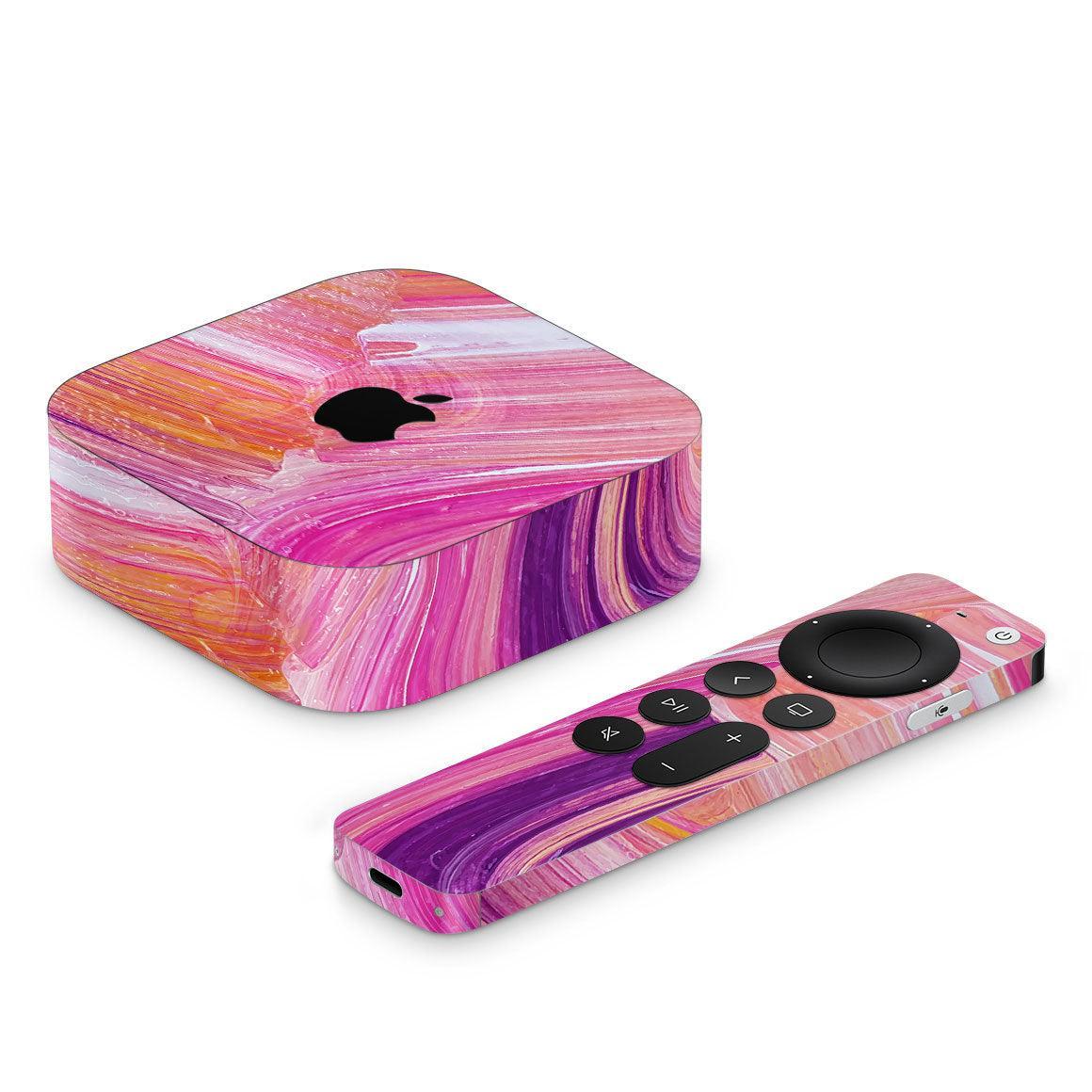 Apple TV 4K Gen 3 Oil Paint Series Skins - Slickwraps