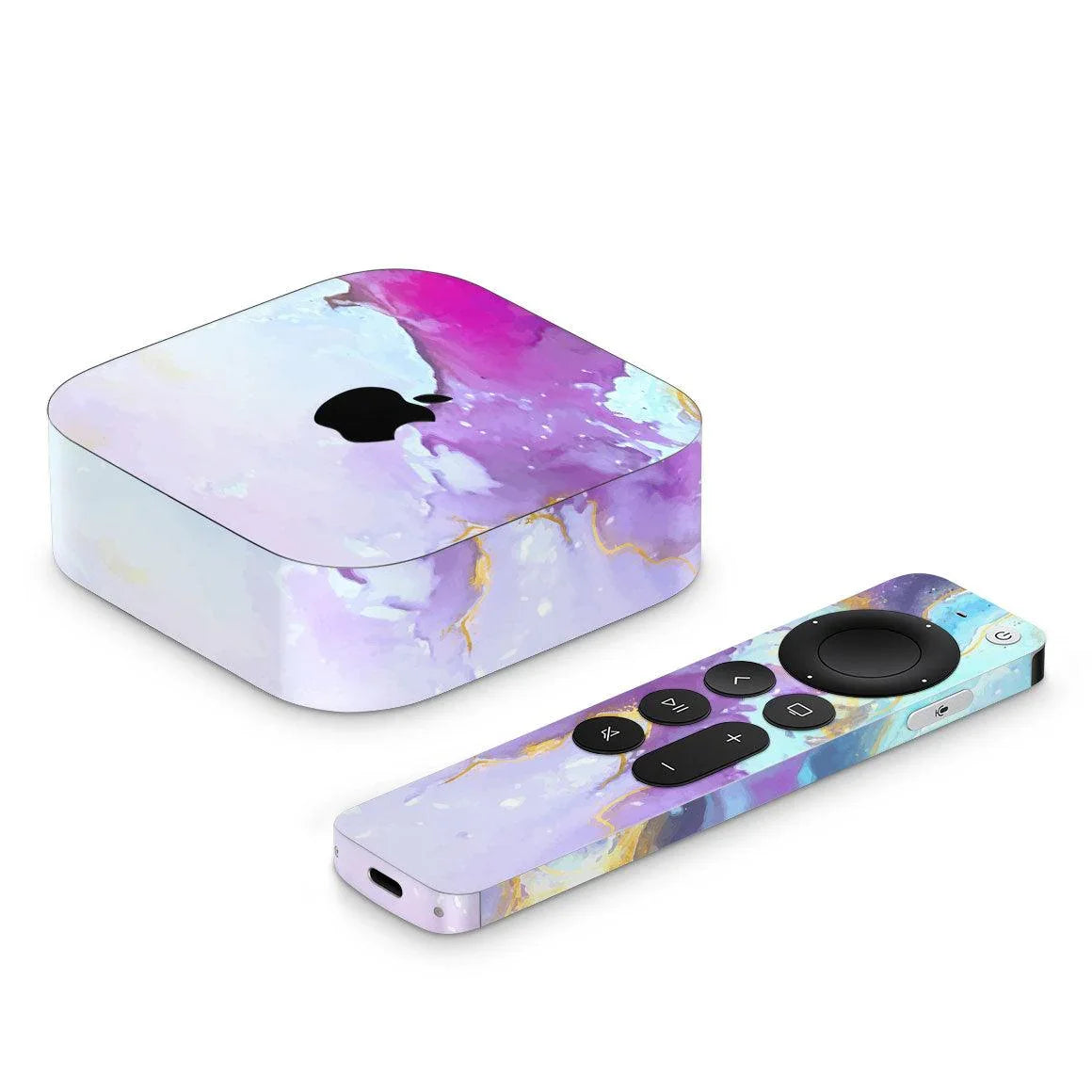 Apple TV 4K Gen 3 Oil Paint Series Skins - Slickwraps