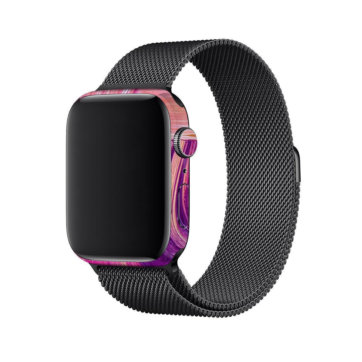 Apple Watch Series 4 Oil Paint Series Skins - Slickwraps