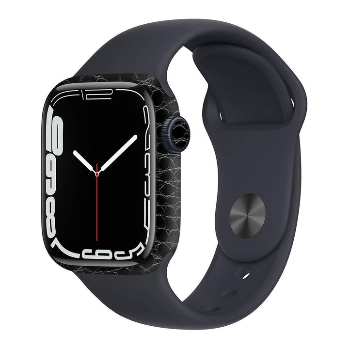 Apple Watch Series 7 Leather Series Skins - Slickwraps