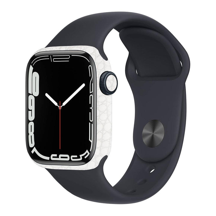 Apple Watch Series 7 Leather Series Skins - Slickwraps