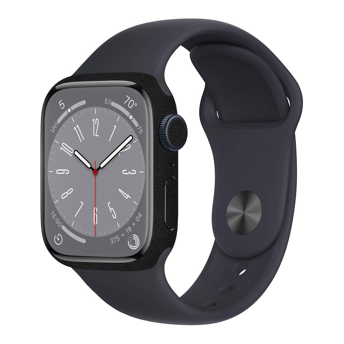 Slickwraps Apple Watch Series 8 Color Series Skins Matteblack 45 mm