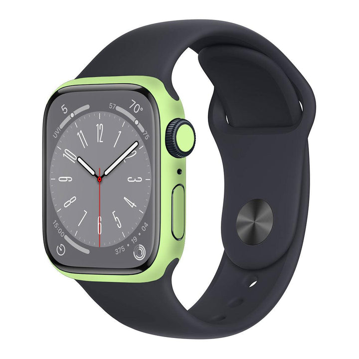 Apple Watch Series 8 Green Glow Skin - Slickwraps