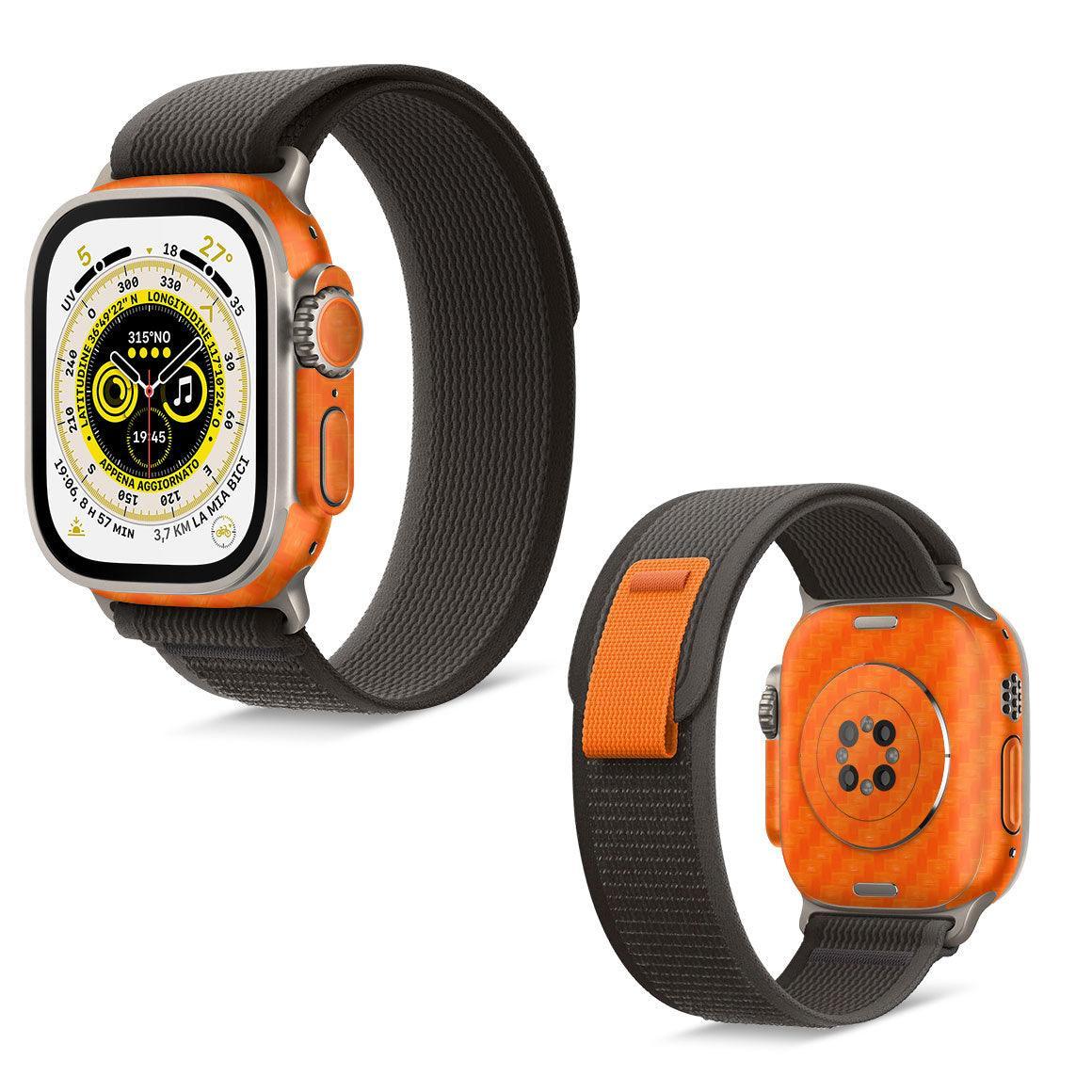 Apple Watch Ultra Carbon Series Skins - Slickwraps