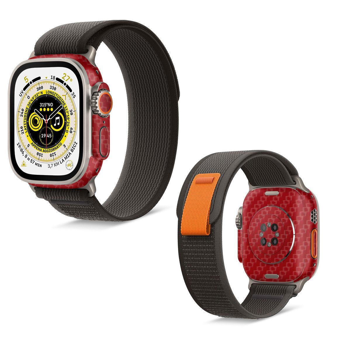 Apple Watch Ultra Carbon Series Skins - Slickwraps