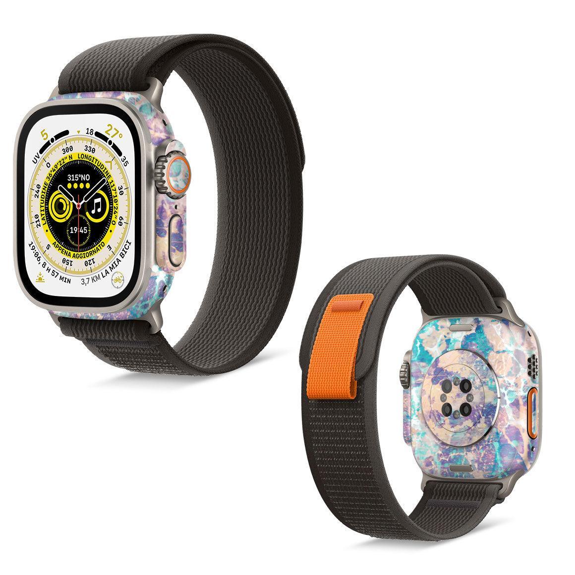 Apple Watch Ultra Marble Series Skins - Slickwraps