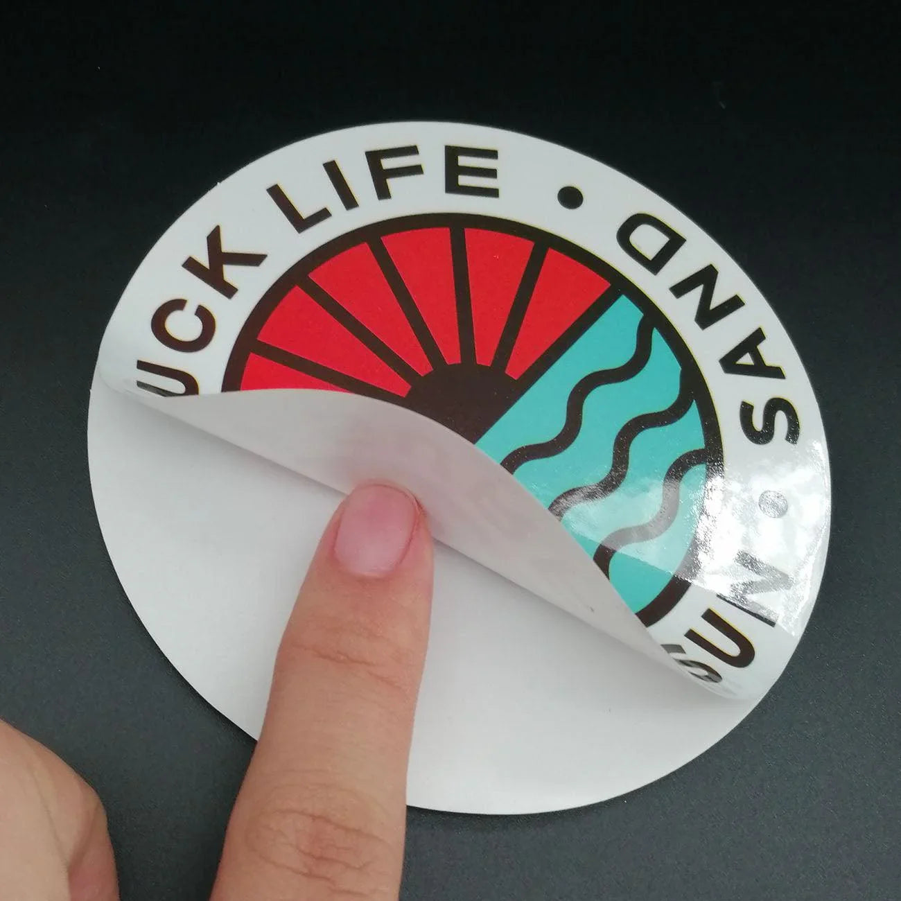Circle Modification Sticker Custom Circle Stickers/Labels – Slickwraps