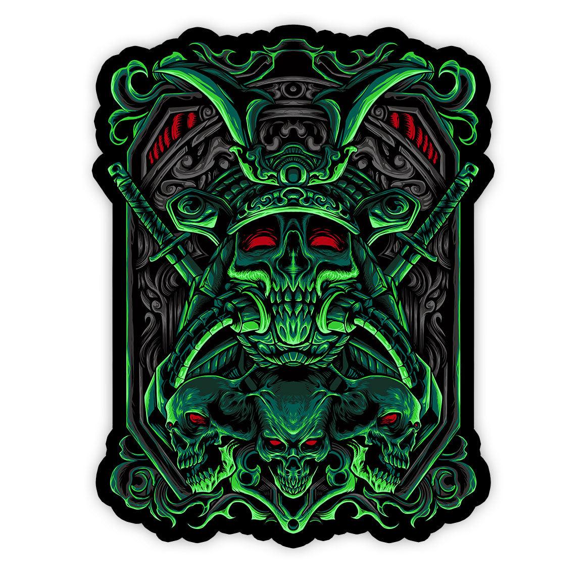 Death Skull Sticker – Slickwraps