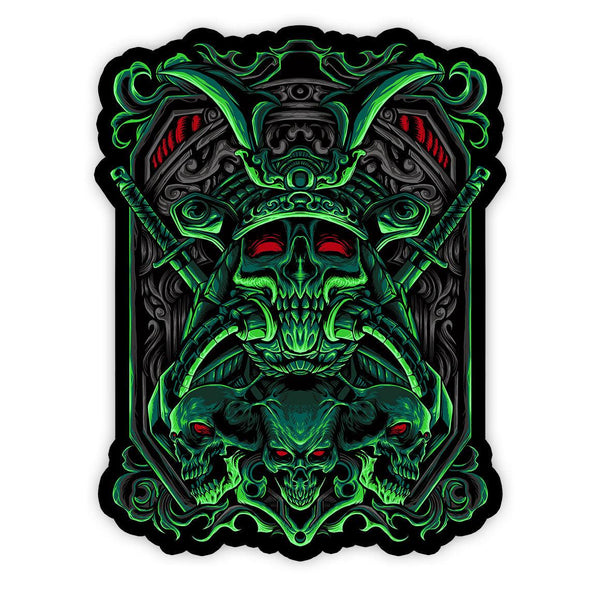 Death Skull Sticker - Slickwraps