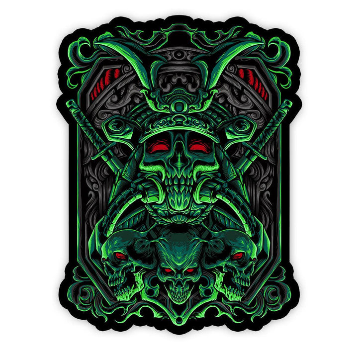 Death Skull Sticker - Slickwraps