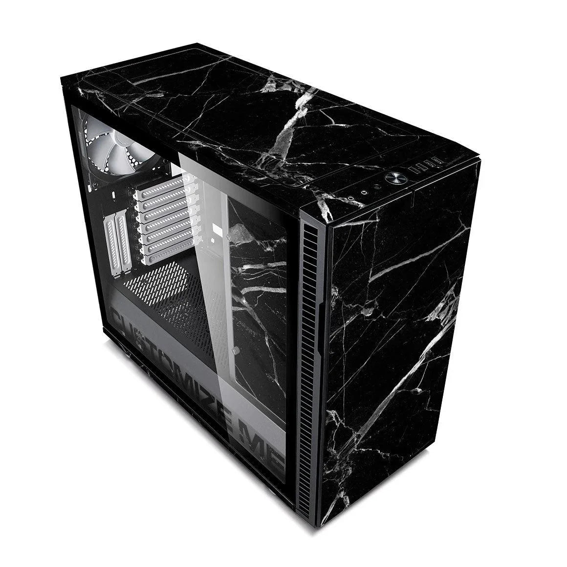 Define R6 Marble Series Skins - Slickwraps
